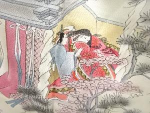 アンティーク　作家物　十二単模様着物